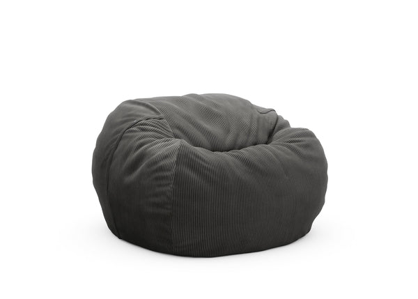 the beanbag - cord velours - dark grey