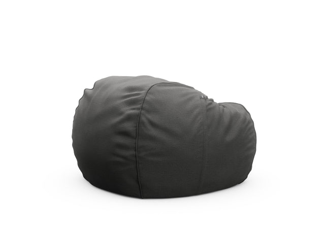 the beanbag cover - linen - anthracite - 110cm x 70cm