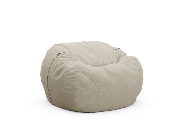 the beanbag cover - pique - beige - 110cm x 70cm