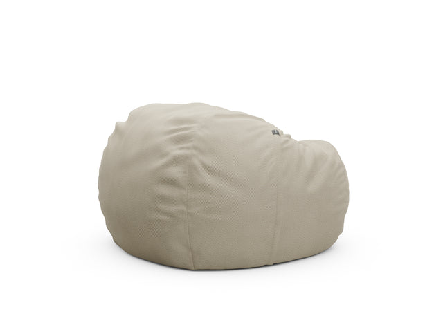 the beanbag cover - pique - beige - 110cm x 70cm