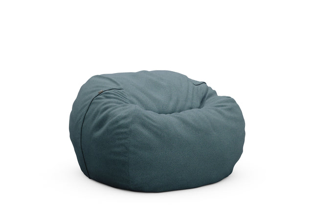 the beanbag cover - pique - dark blue - 110cm x 70cm