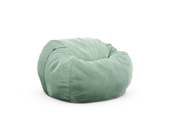 the beanbag cover - velvet - mint - 110cm x 70cm