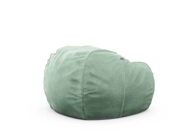 the beanbag cover - velvet - mint - 110cm x 70cm