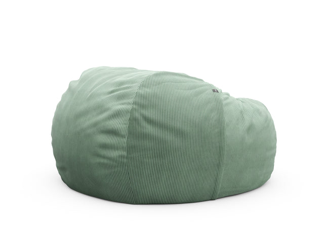 the jumbo beanbag cover - cord velour - duck egg - 140cm x 90cm