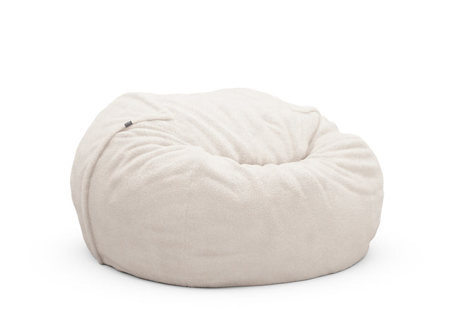 the jumbo beanbag cover - faux fur - beige - 140cm x 90cm