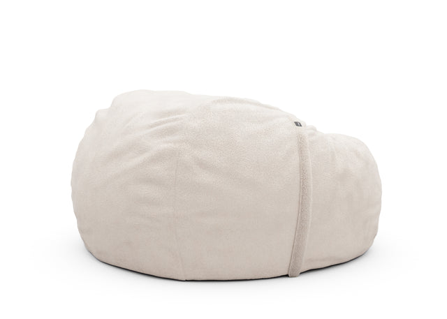 the jumbo beanbag cover - faux fur - beige - 140cm x 90cm