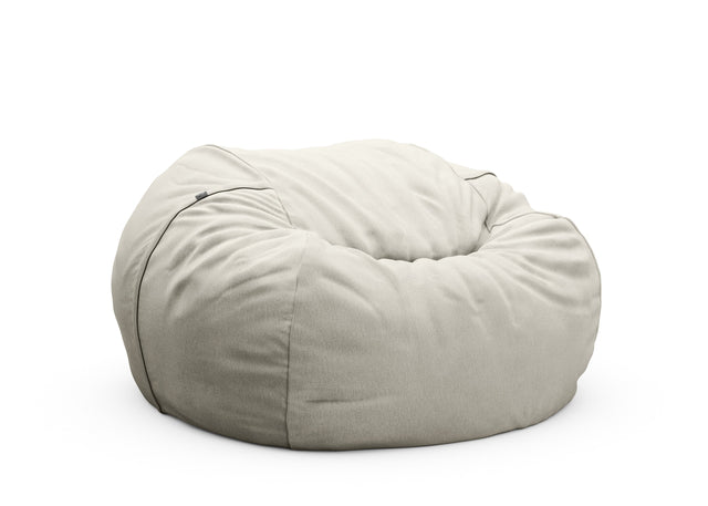 vetsak | Pouf Large - herringbone - light grey