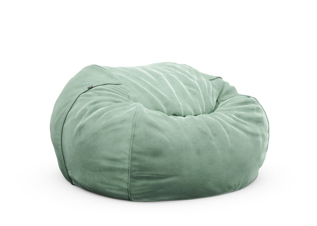 the jumbo beanbag cover - velvet - mint - 140cm x 90cm