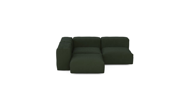 Preset three module corner sofa - loop loop - mousse - 199cm x 199cm