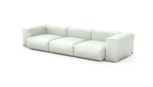 Preset three module sofa - herringbone - creme - 314cm x 115cm