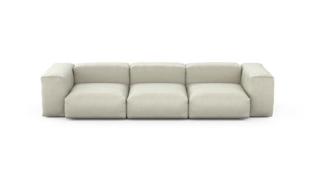 Preset three module sofa - pique - beige - 314cm x 115cm