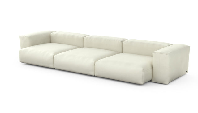 Preset three module sofa - pique - creme - 377cm x 136cm