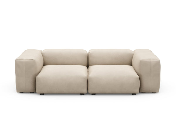 Preset two module sofa - canvas - sand - 230cm x 115cm