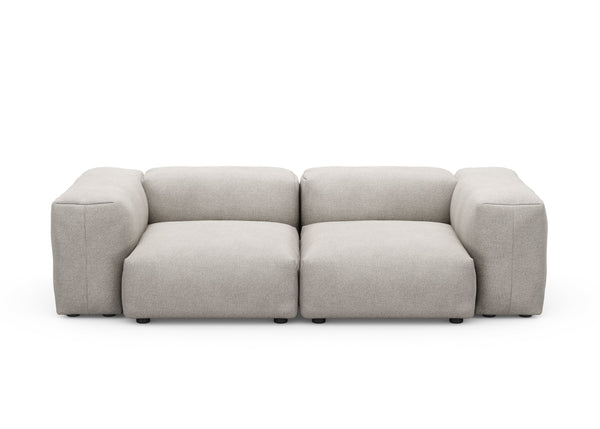 Preset two module sofa - knit - grey - 230cm x 115cm