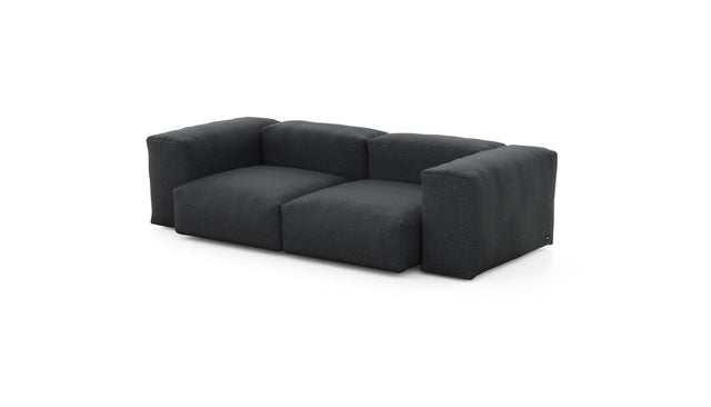 Preset two module sofa - linen - anthracite - 230cm x 115cm