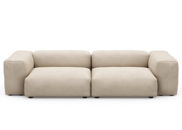 Preset two module sofa - canvas - sand - 272cm x 115cm