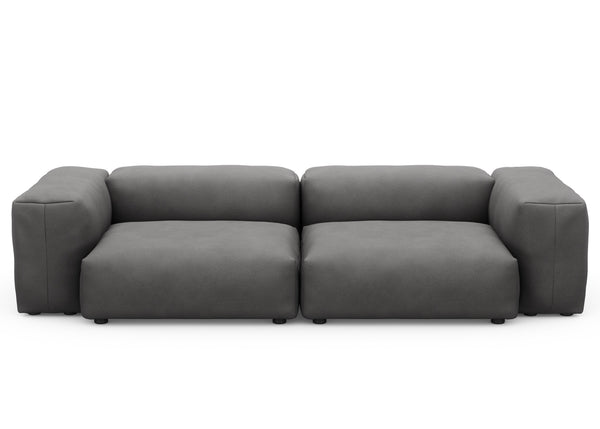 Preset two module sofa - knit - dark grey - 272cm x 115cm