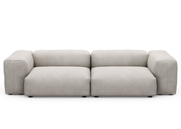 Preset two module sofa - knit - grey - 272cm x 115cm