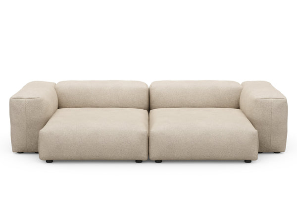 Preset two module sofa - knit - stone - 272cm x 136cm