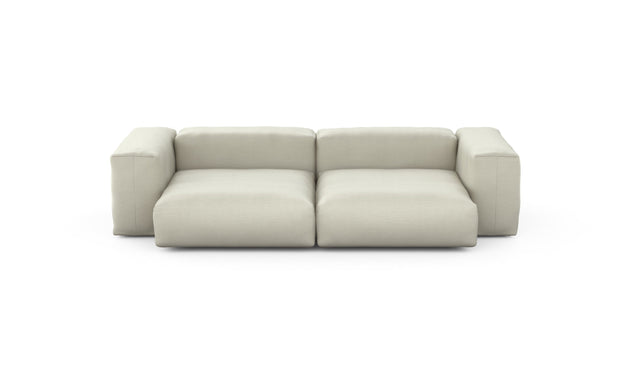 Preset two module sofa - pique - beige - 272cm x 136cm