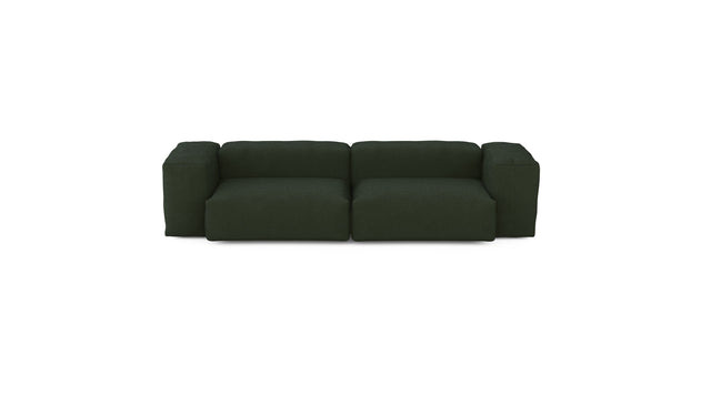 Preset two module sofa - 272cm x 94cm - loop loop - mousse