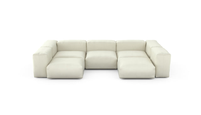 Preset u-shape sofa - pique - creme - 314cm x 199cm