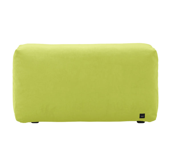 vetsak®-Sofa Side 105x31 Velvet lime