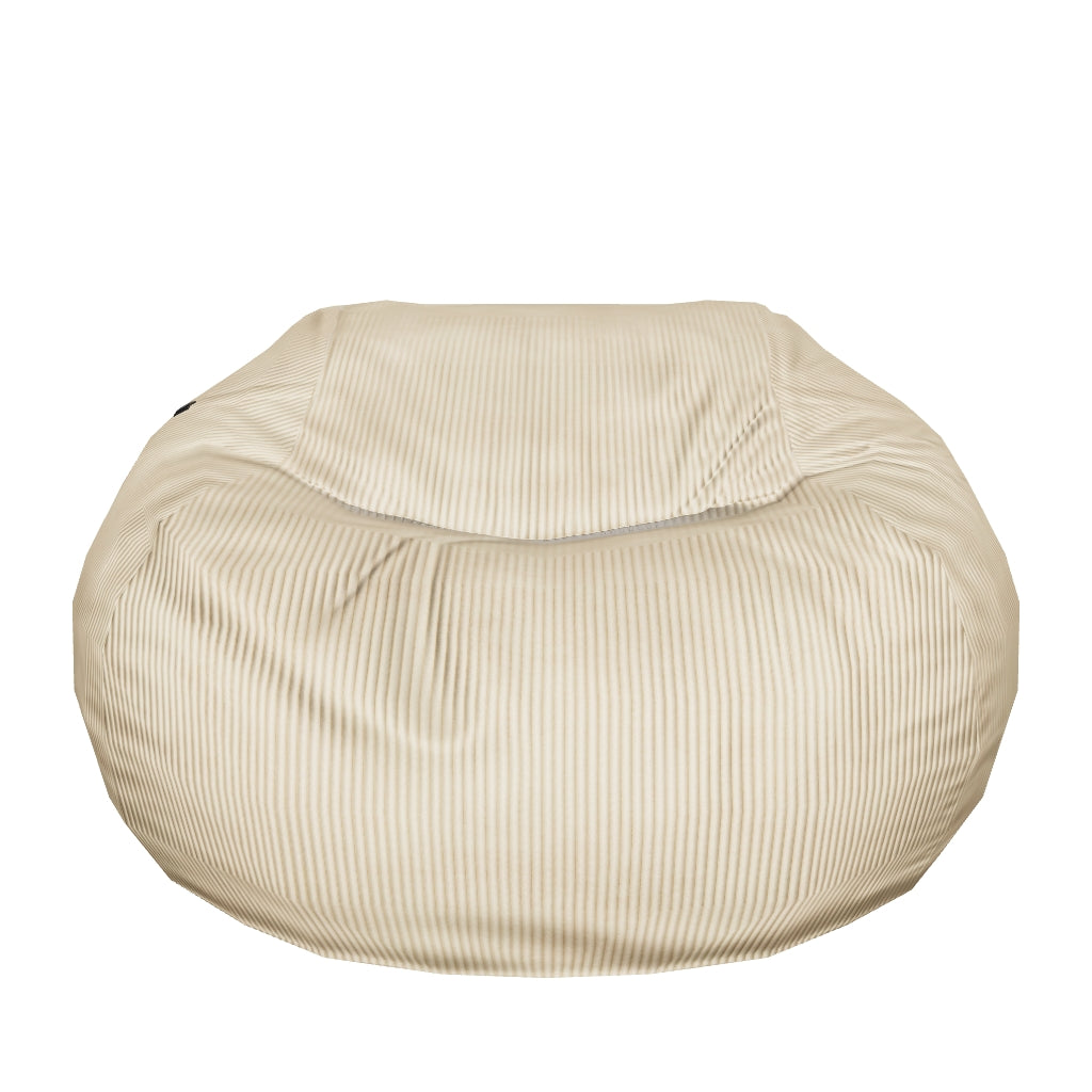 Beanbag Large Cord Velours sand