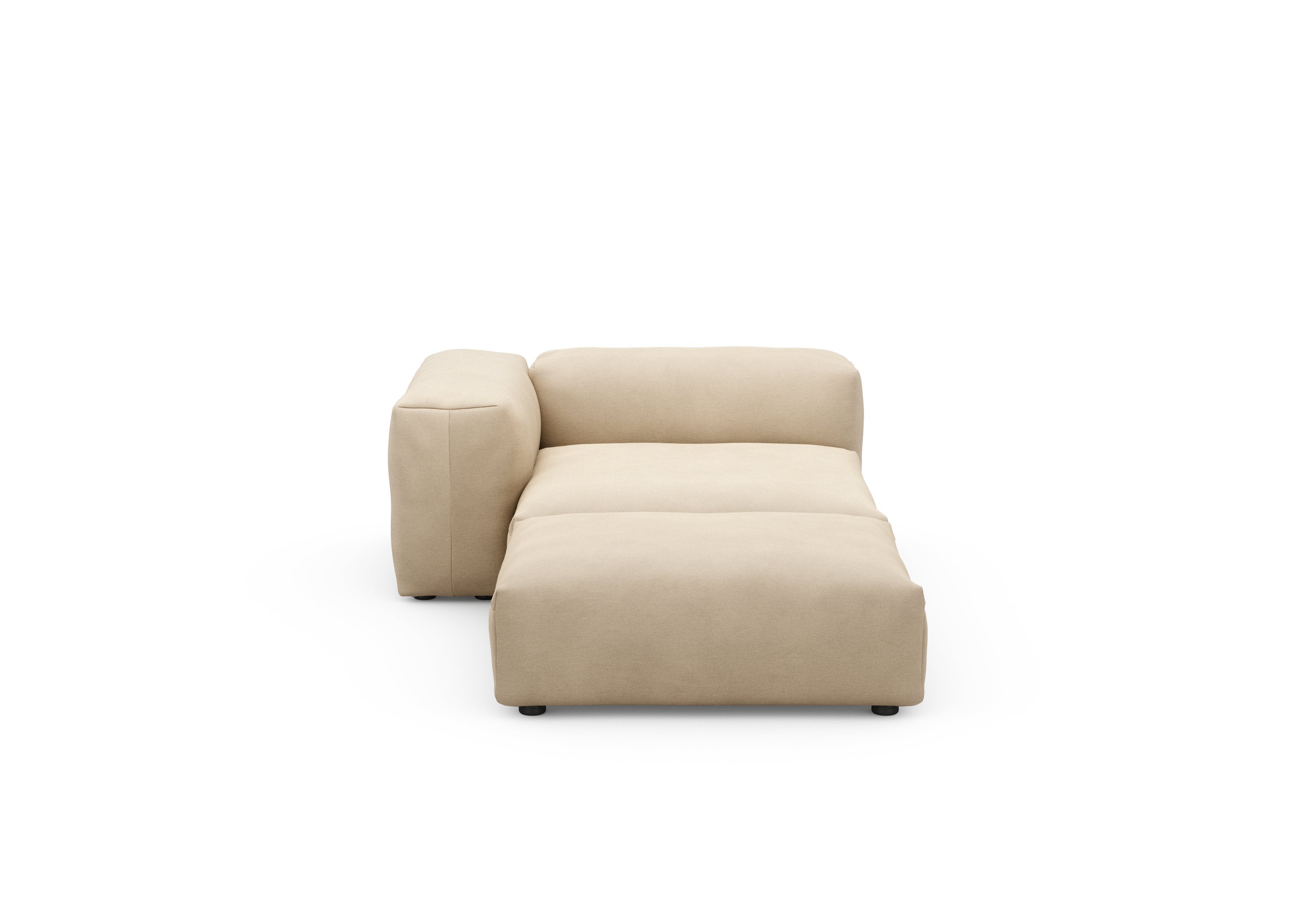 vetsak®-Sofa Daybed L Canvas sand