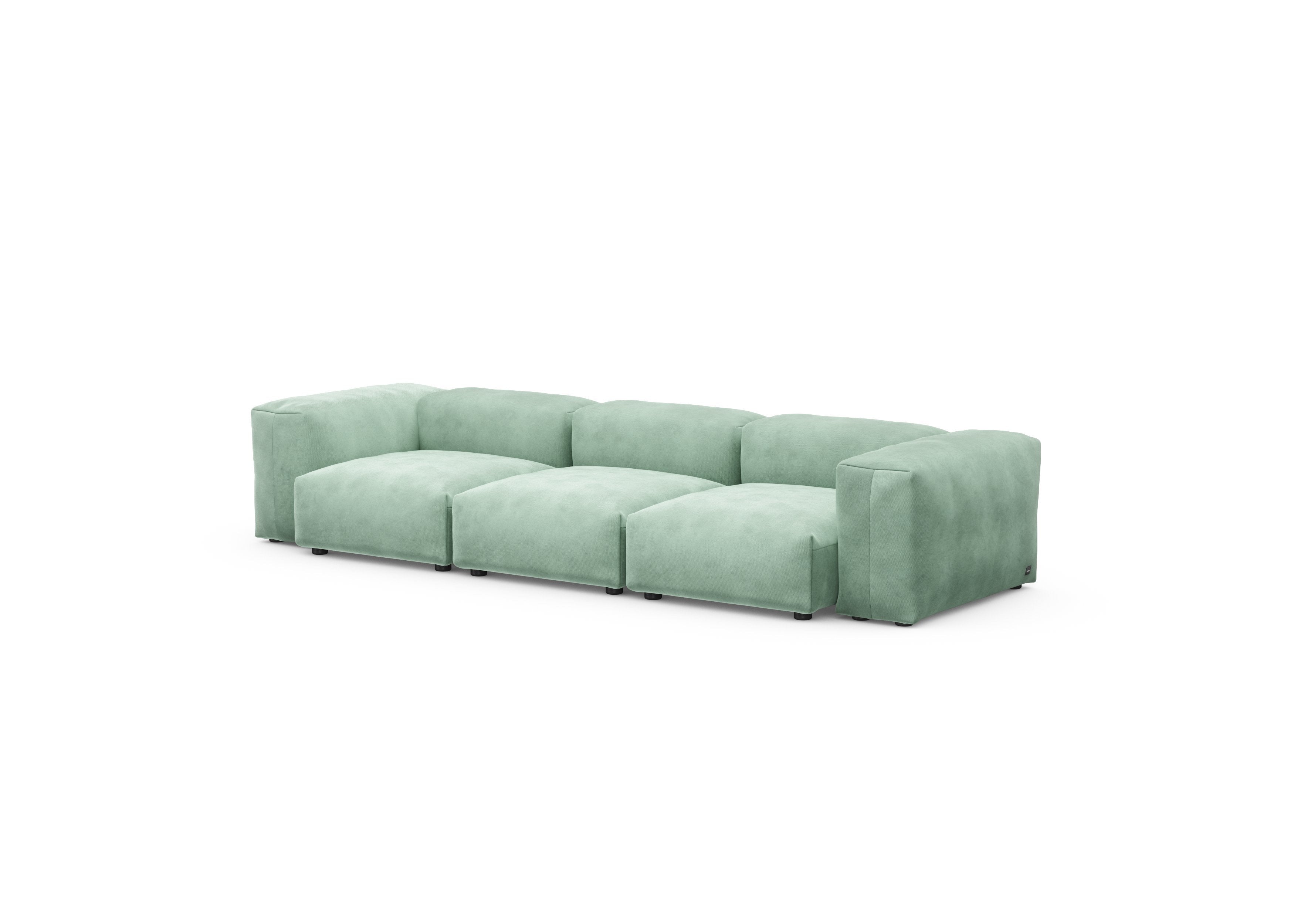 vetsak®-Three Seat Sofa S Velvet mint