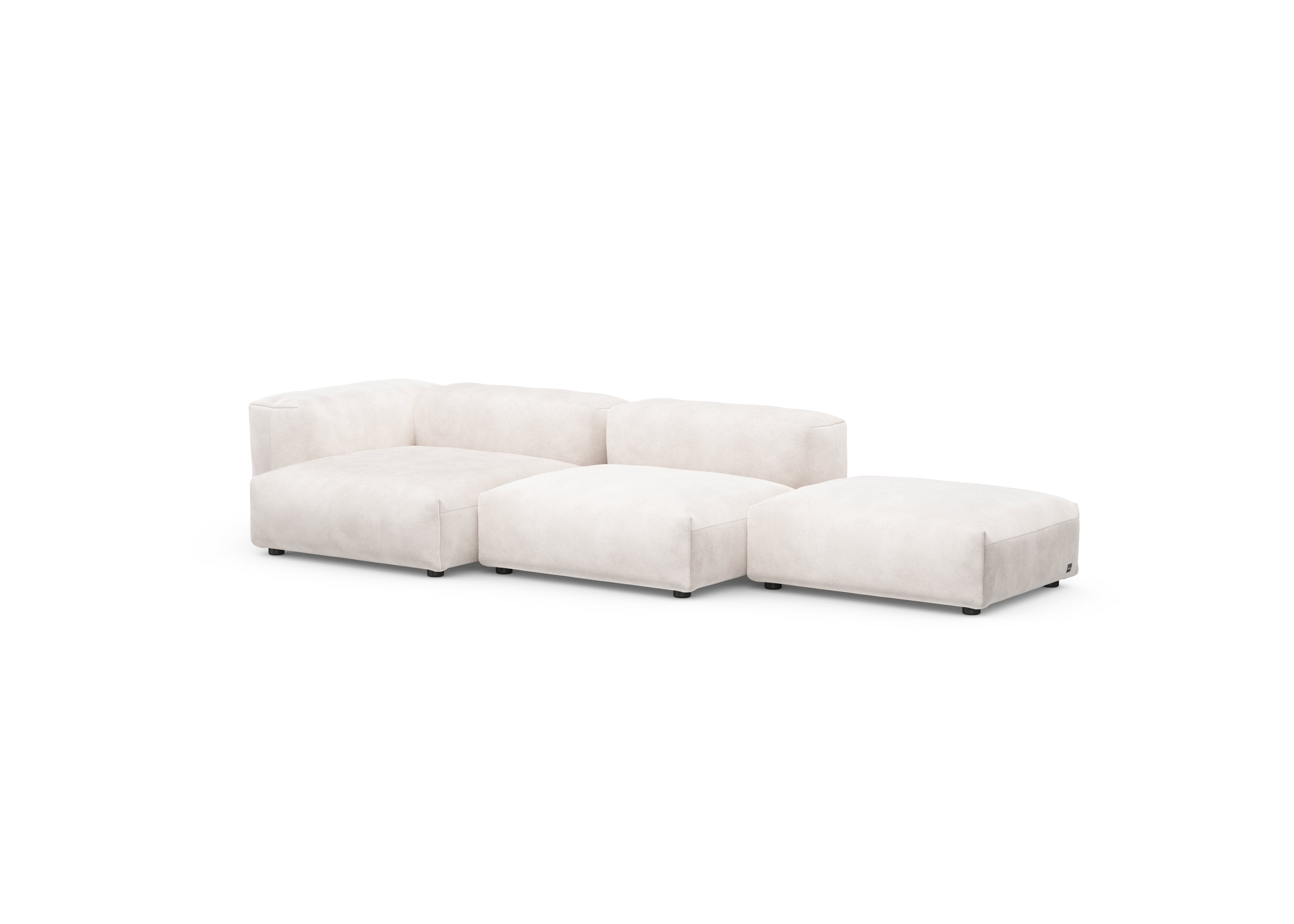 vetsak®-Three Seat Sofa L Velvet creme