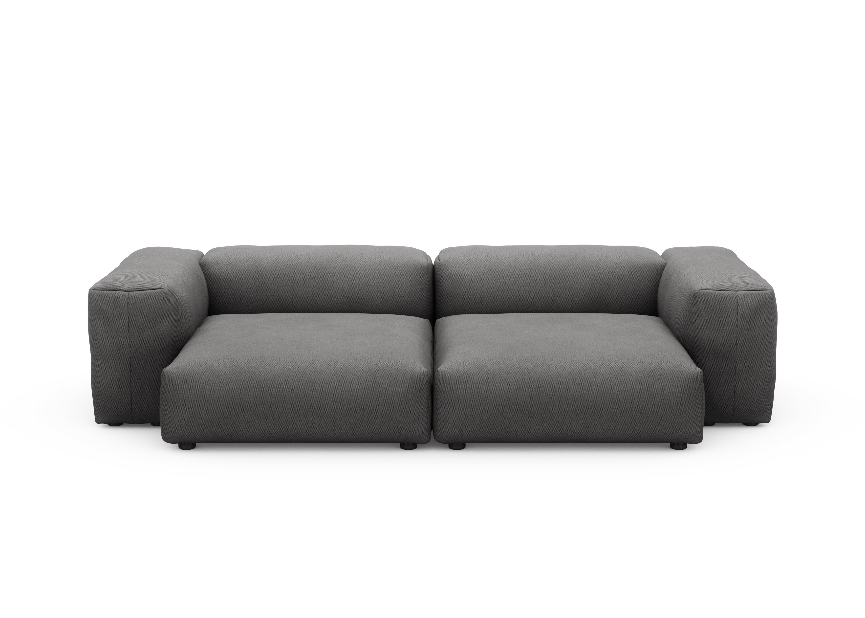 vetsak®-Two Seat Sofa L Knit dark grey