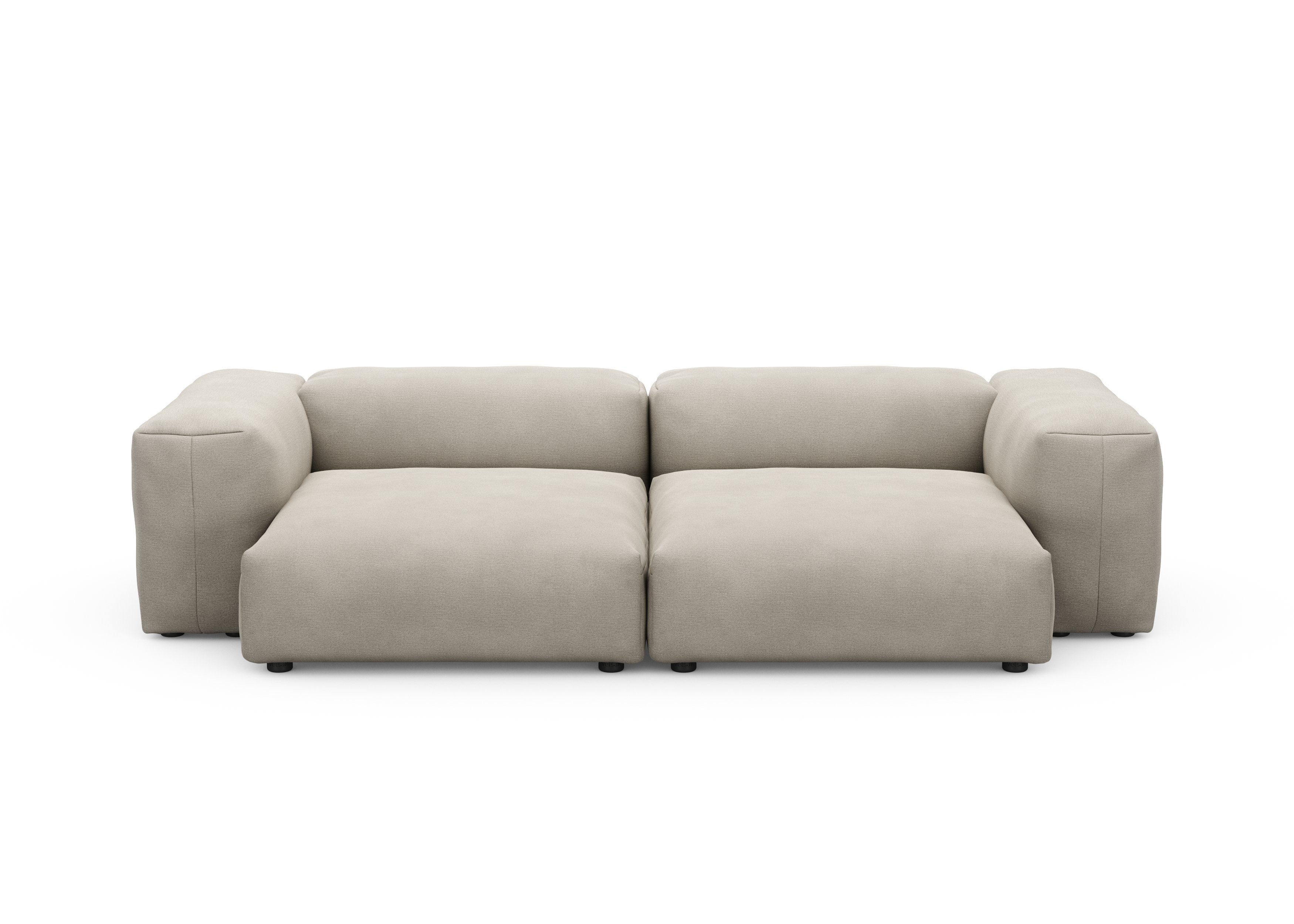 vetsak®-Two Seat Sofa L Linen stone