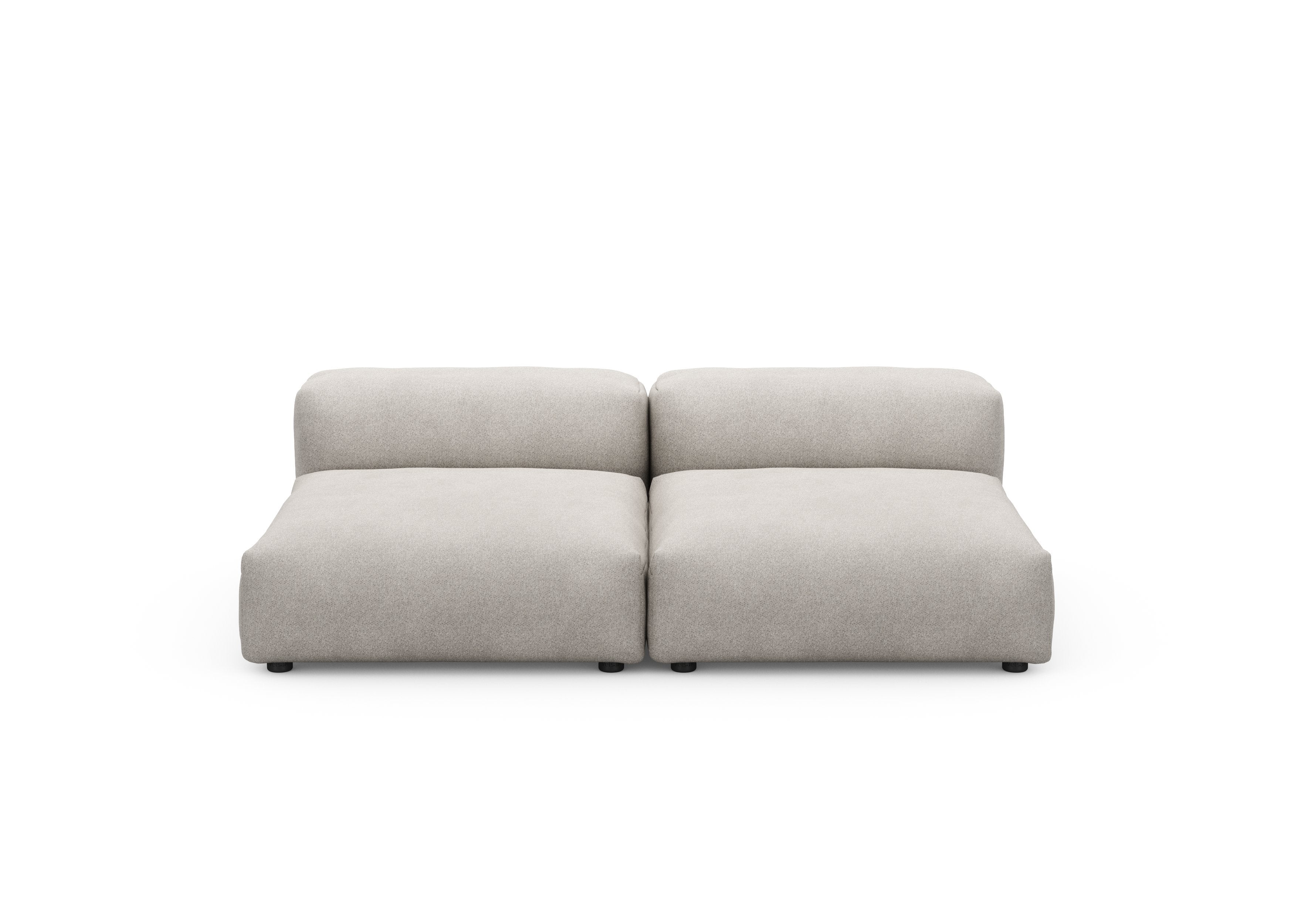 vetsak®-Two Seat Lounge Sofa L Knit grey