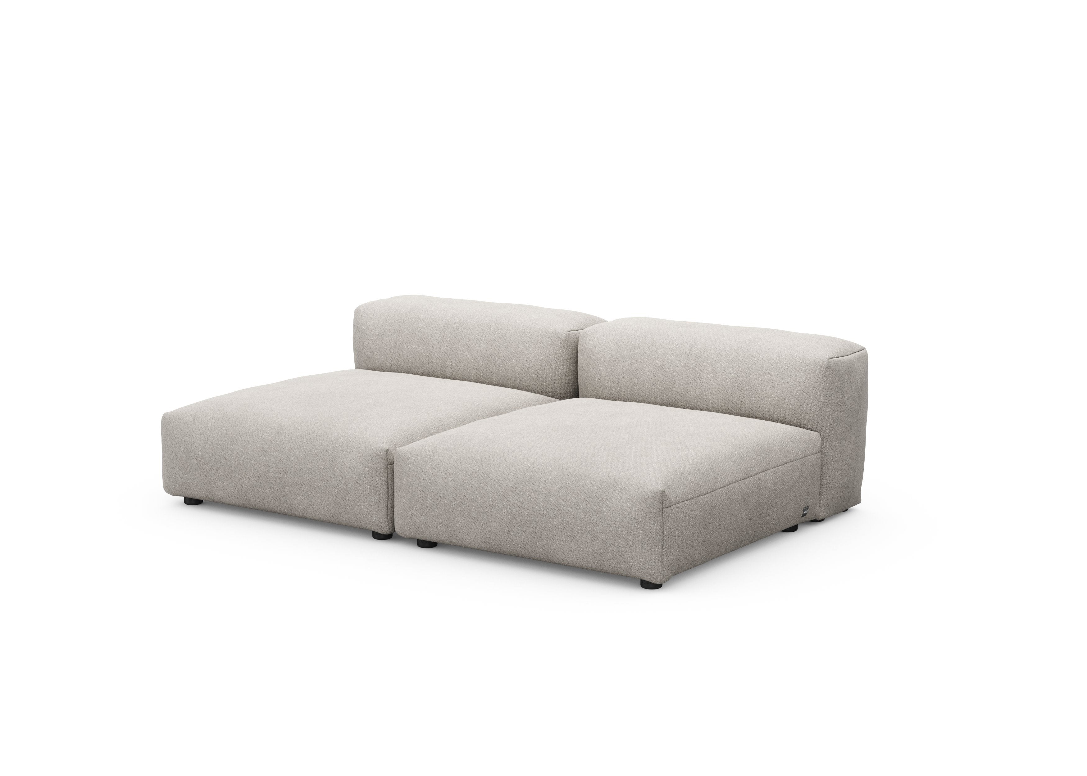 vetsak®-Two Seat Lounge Sofa L Knit grey