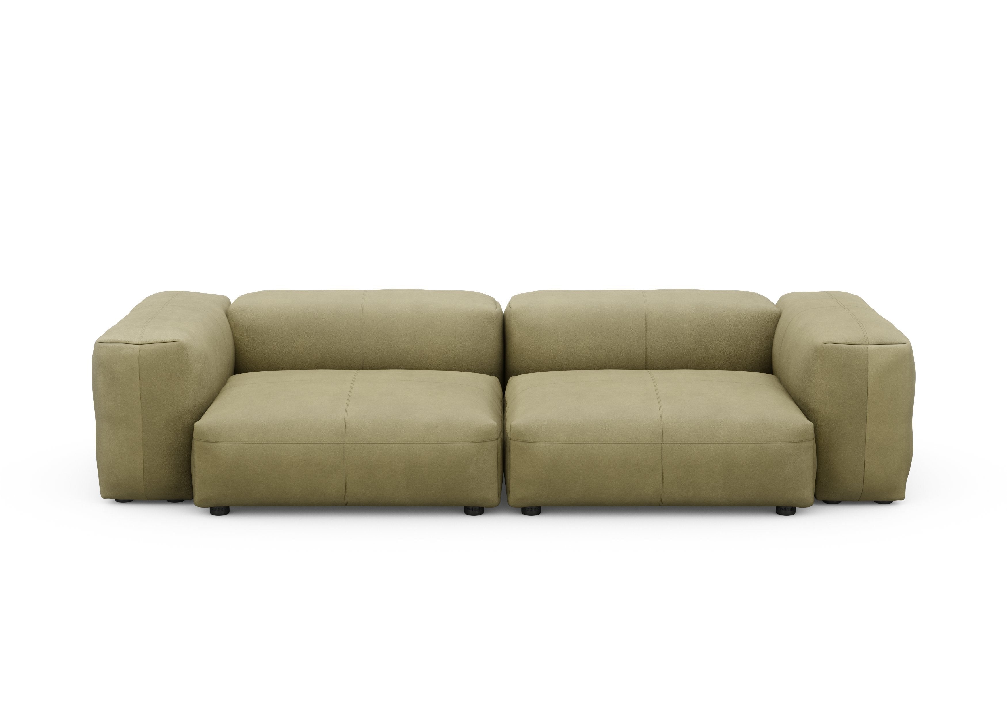 vetsak®-Two Seat Sofa M Leather olive