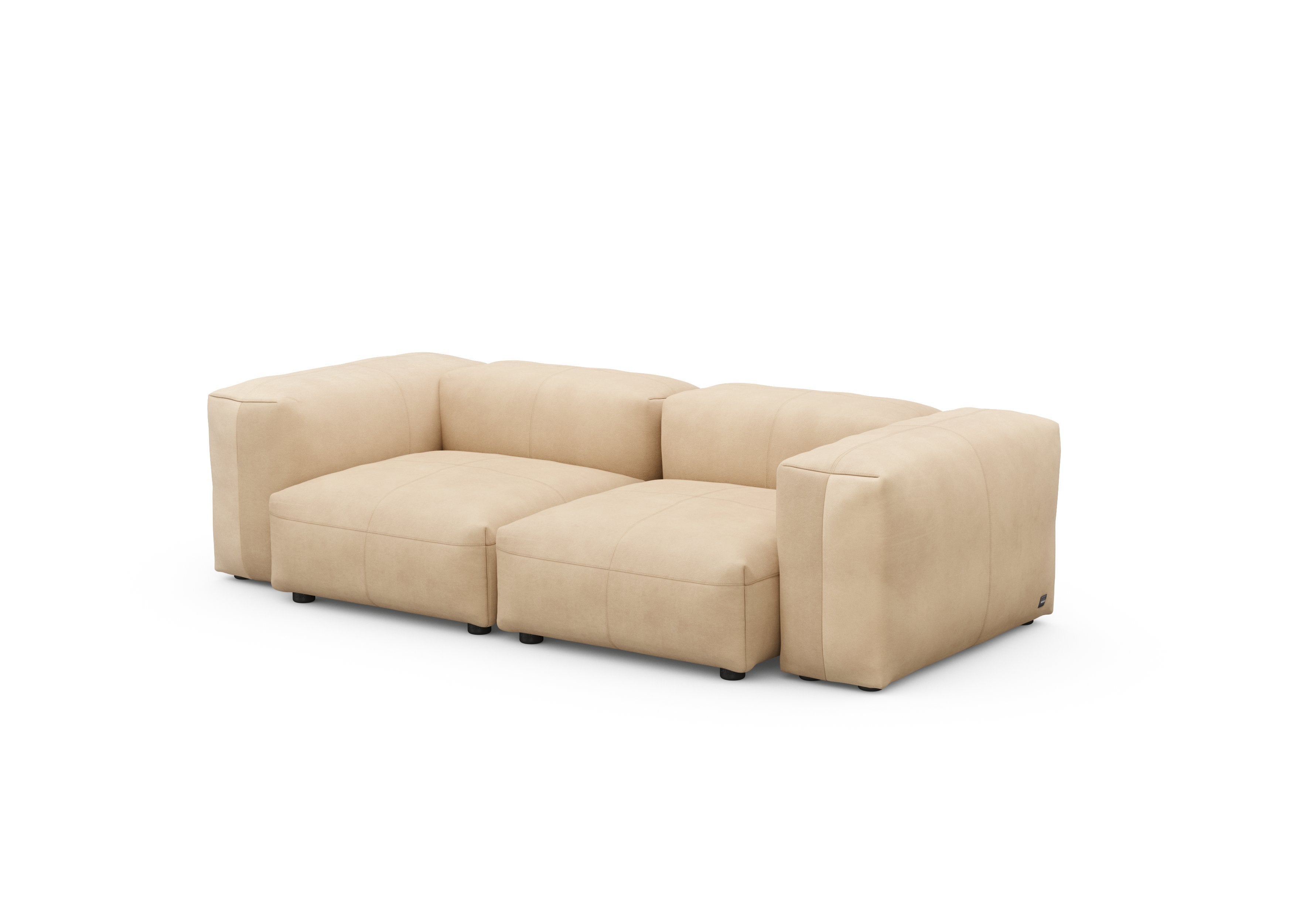 vetsak®-Two Seat Sofa S Leather beige